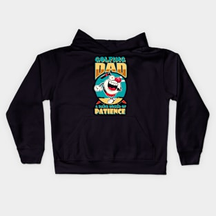 Golfing Dad A Rare Breed Of Patience | Funny Kids Hoodie